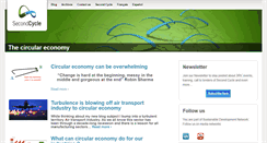 Desktop Screenshot of blog.secondcycle.net